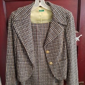 Vintage small Benetton two-piece suit